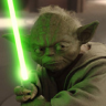 Yoda Lightsaber Closeup