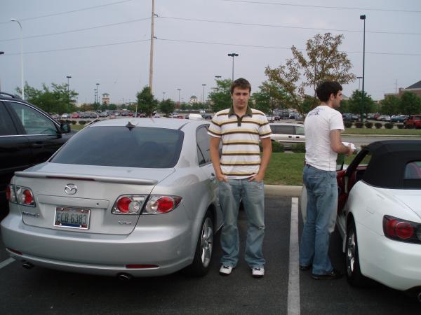 myself and my car