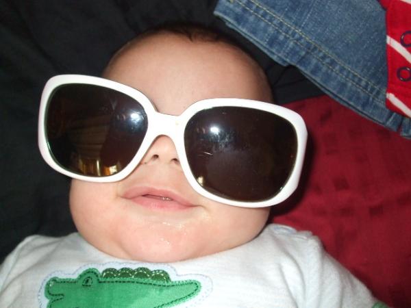 stunning with his mom's hater blockers